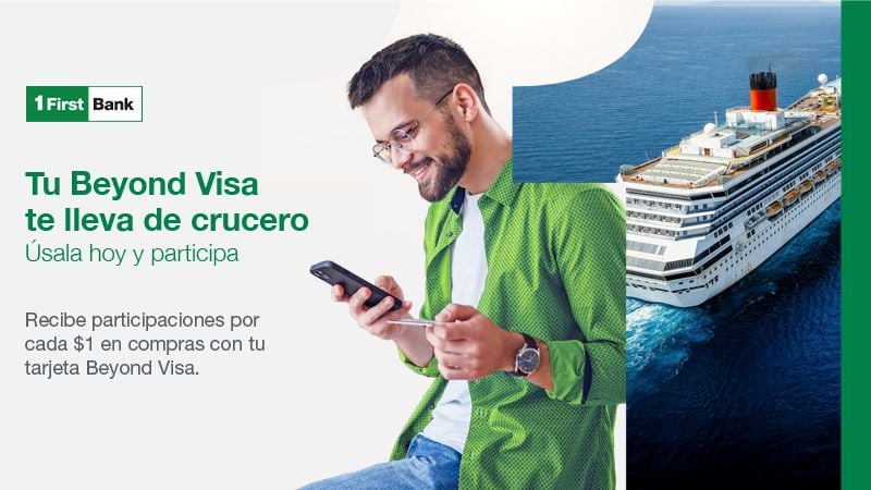 Promoción crucero con First Bank